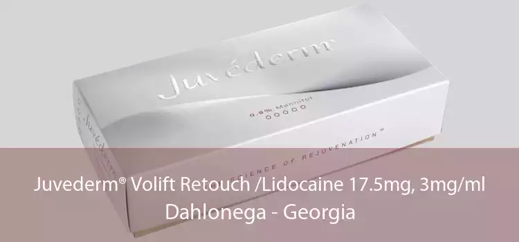 Juvederm® Volift Retouch /Lidocaine 17.5mg, 3mg/ml Dahlonega - Georgia