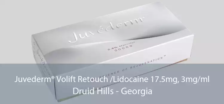 Juvederm® Volift Retouch /Lidocaine 17.5mg, 3mg/ml Druid Hills - Georgia