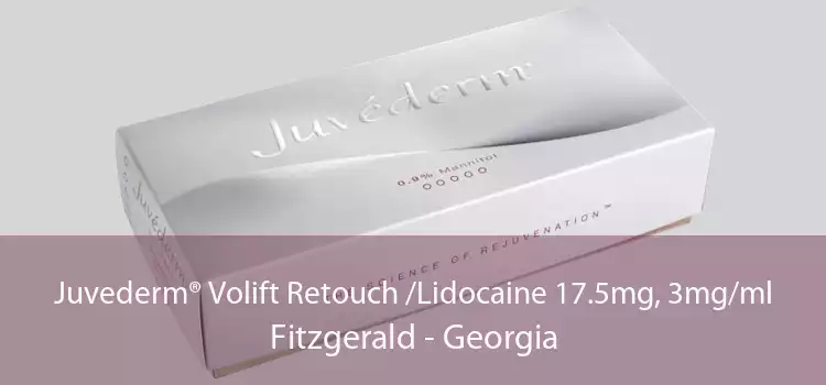 Juvederm® Volift Retouch /Lidocaine 17.5mg, 3mg/ml Fitzgerald - Georgia