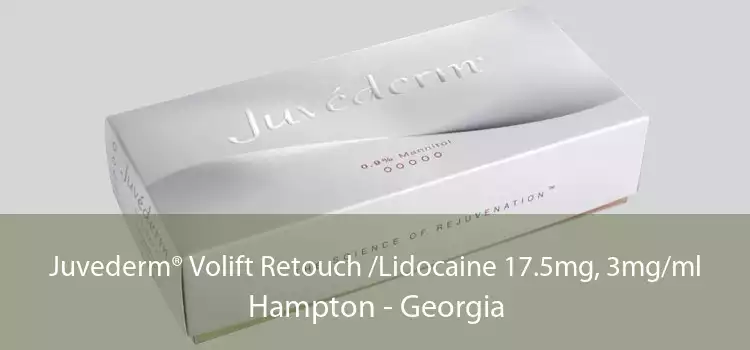 Juvederm® Volift Retouch /Lidocaine 17.5mg, 3mg/ml Hampton - Georgia