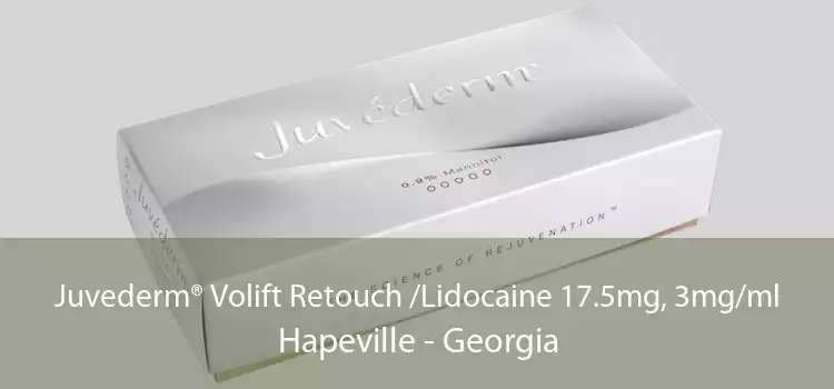 Juvederm® Volift Retouch /Lidocaine 17.5mg, 3mg/ml Hapeville - Georgia