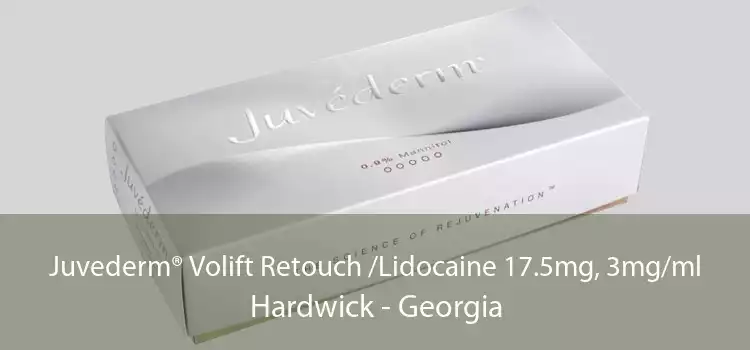Juvederm® Volift Retouch /Lidocaine 17.5mg, 3mg/ml Hardwick - Georgia