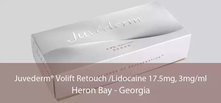 Juvederm® Volift Retouch /Lidocaine 17.5mg, 3mg/ml Heron Bay - Georgia