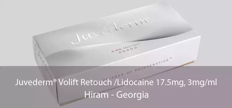 Juvederm® Volift Retouch /Lidocaine 17.5mg, 3mg/ml Hiram - Georgia