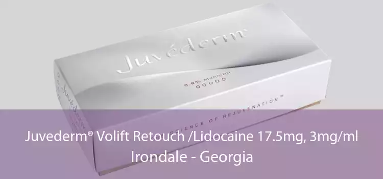 Juvederm® Volift Retouch /Lidocaine 17.5mg, 3mg/ml Irondale - Georgia