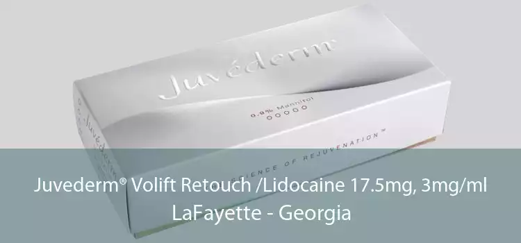 Juvederm® Volift Retouch /Lidocaine 17.5mg, 3mg/ml LaFayette - Georgia
