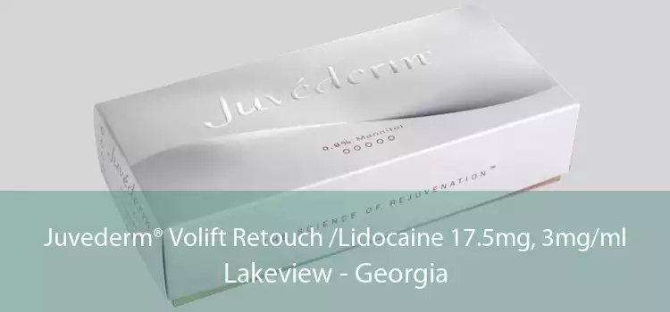 Juvederm® Volift Retouch /Lidocaine 17.5mg, 3mg/ml Lakeview - Georgia