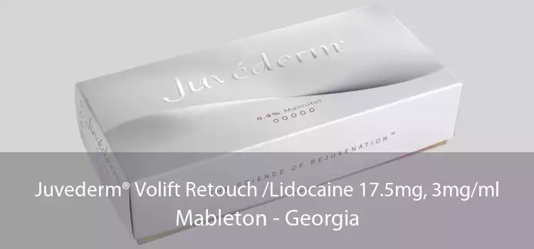 Juvederm® Volift Retouch /Lidocaine 17.5mg, 3mg/ml Mableton - Georgia