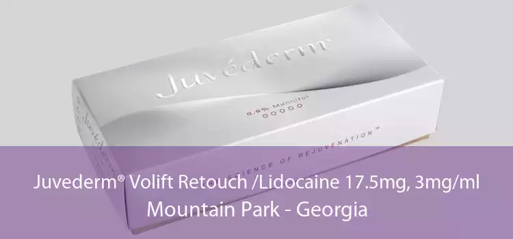 Juvederm® Volift Retouch /Lidocaine 17.5mg, 3mg/ml Mountain Park - Georgia