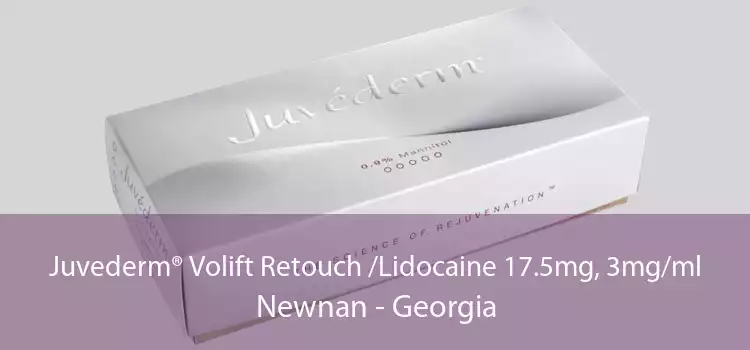 Juvederm® Volift Retouch /Lidocaine 17.5mg, 3mg/ml Newnan - Georgia