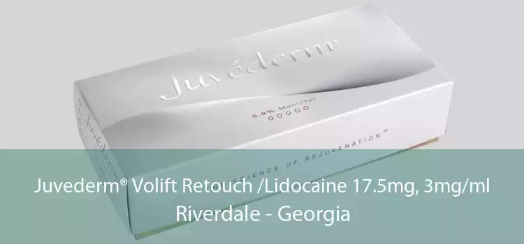 Juvederm® Volift Retouch /Lidocaine 17.5mg, 3mg/ml Riverdale - Georgia