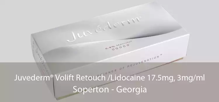 Juvederm® Volift Retouch /Lidocaine 17.5mg, 3mg/ml Soperton - Georgia
