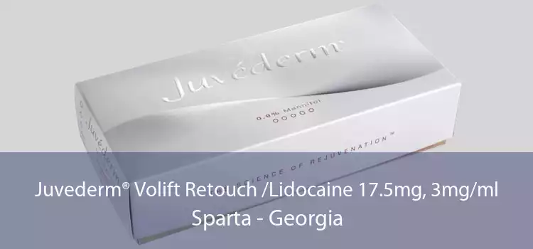 Juvederm® Volift Retouch /Lidocaine 17.5mg, 3mg/ml Sparta - Georgia