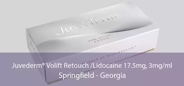 Juvederm® Volift Retouch /Lidocaine 17.5mg, 3mg/ml Springfield - Georgia