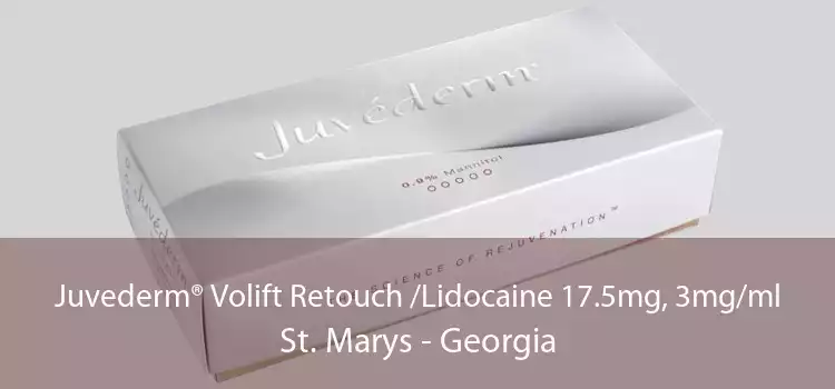 Juvederm® Volift Retouch /Lidocaine 17.5mg, 3mg/ml St. Marys - Georgia