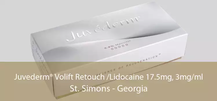 Juvederm® Volift Retouch /Lidocaine 17.5mg, 3mg/ml St. Simons - Georgia