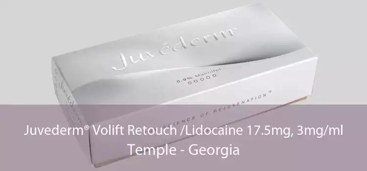 Juvederm® Volift Retouch /Lidocaine 17.5mg, 3mg/ml Temple - Georgia