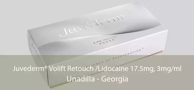Juvederm® Volift Retouch /Lidocaine 17.5mg, 3mg/ml Unadilla - Georgia