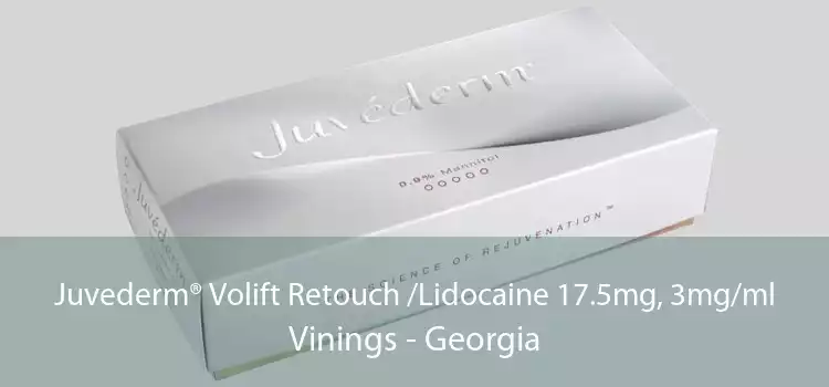 Juvederm® Volift Retouch /Lidocaine 17.5mg, 3mg/ml Vinings - Georgia