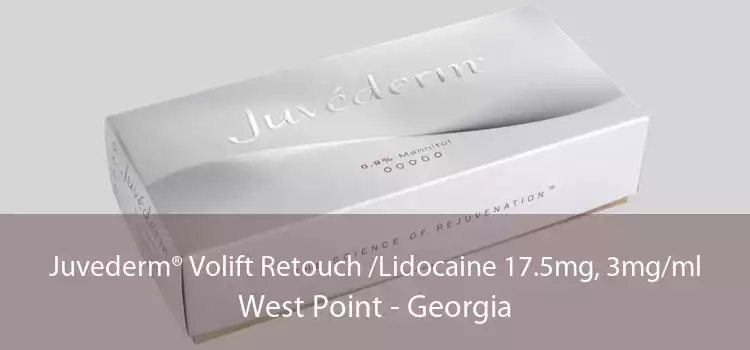 Juvederm® Volift Retouch /Lidocaine 17.5mg, 3mg/ml West Point - Georgia