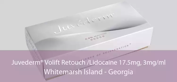 Juvederm® Volift Retouch /Lidocaine 17.5mg, 3mg/ml Whitemarsh Island - Georgia