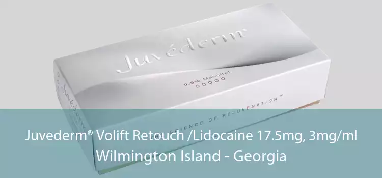 Juvederm® Volift Retouch /Lidocaine 17.5mg, 3mg/ml Wilmington Island - Georgia