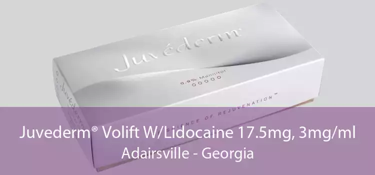 Juvederm® Volift W/Lidocaine 17.5mg, 3mg/ml Adairsville - Georgia