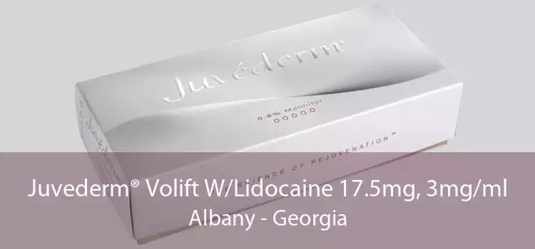 Juvederm® Volift W/Lidocaine 17.5mg, 3mg/ml Albany - Georgia