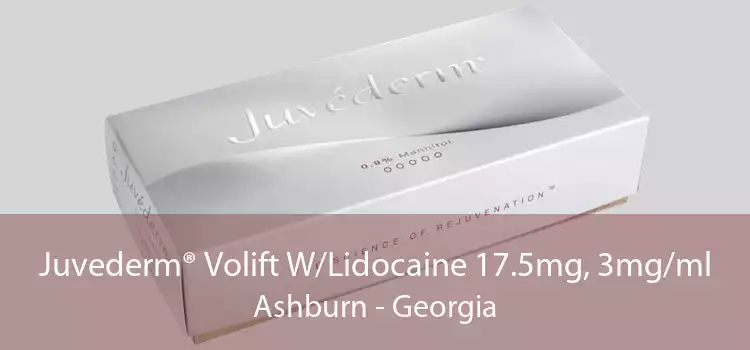 Juvederm® Volift W/Lidocaine 17.5mg, 3mg/ml Ashburn - Georgia