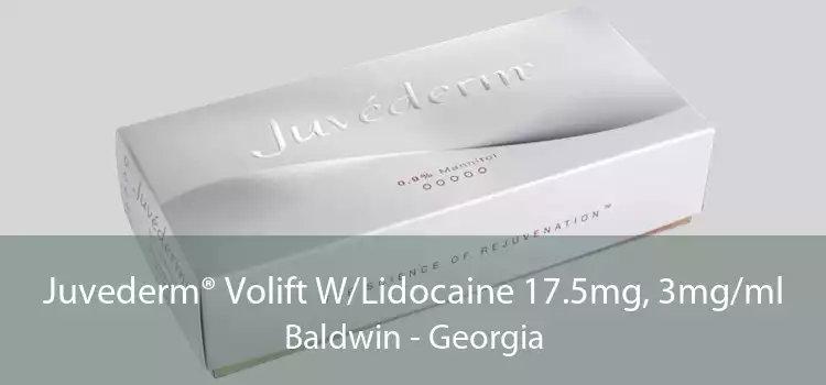 Juvederm® Volift W/Lidocaine 17.5mg, 3mg/ml Baldwin - Georgia
