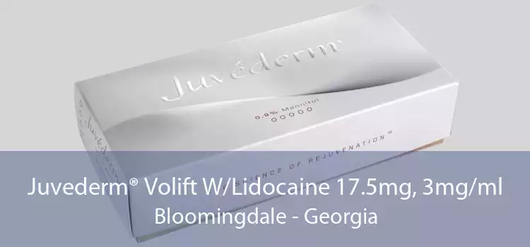 Juvederm® Volift W/Lidocaine 17.5mg, 3mg/ml Bloomingdale - Georgia