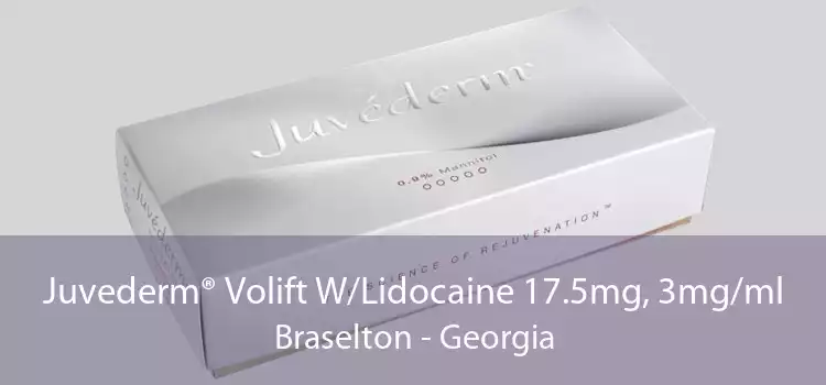 Juvederm® Volift W/Lidocaine 17.5mg, 3mg/ml Braselton - Georgia