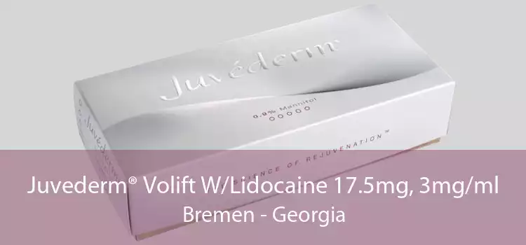 Juvederm® Volift W/Lidocaine 17.5mg, 3mg/ml Bremen - Georgia