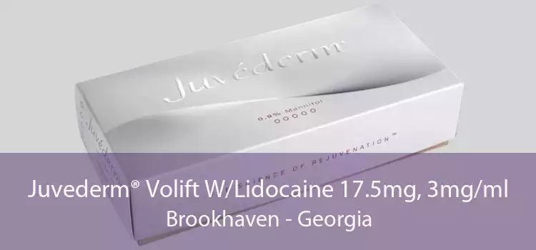 Juvederm® Volift W/Lidocaine 17.5mg, 3mg/ml Brookhaven - Georgia