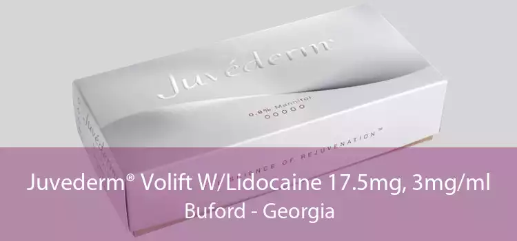 Juvederm® Volift W/Lidocaine 17.5mg, 3mg/ml Buford - Georgia
