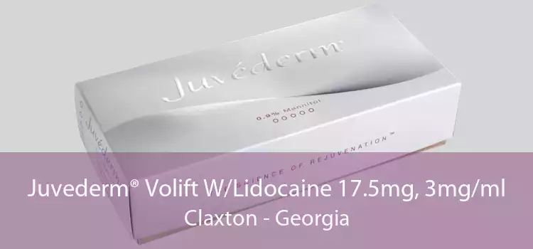 Juvederm® Volift W/Lidocaine 17.5mg, 3mg/ml Claxton - Georgia