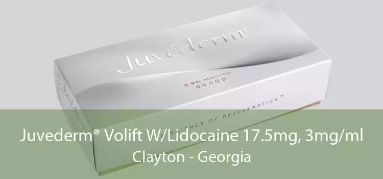 Juvederm® Volift W/Lidocaine 17.5mg, 3mg/ml Clayton - Georgia
