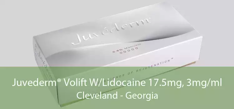 Juvederm® Volift W/Lidocaine 17.5mg, 3mg/ml Cleveland - Georgia