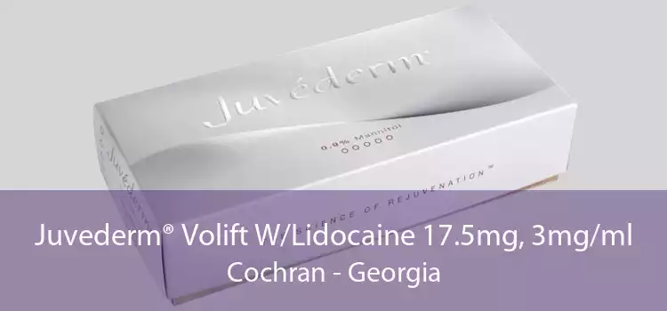 Juvederm® Volift W/Lidocaine 17.5mg, 3mg/ml Cochran - Georgia