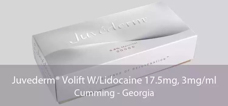 Juvederm® Volift W/Lidocaine 17.5mg, 3mg/ml Cumming - Georgia
