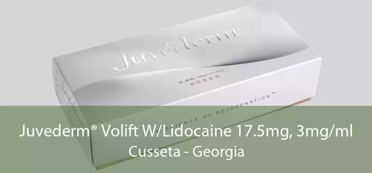 Juvederm® Volift W/Lidocaine 17.5mg, 3mg/ml Cusseta - Georgia