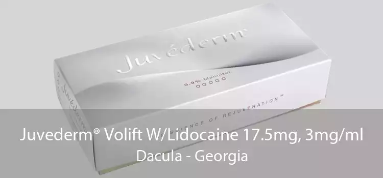 Juvederm® Volift W/Lidocaine 17.5mg, 3mg/ml Dacula - Georgia