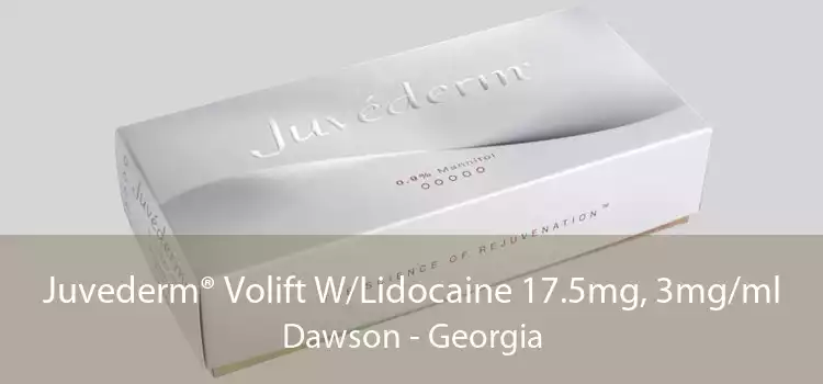 Juvederm® Volift W/Lidocaine 17.5mg, 3mg/ml Dawson - Georgia