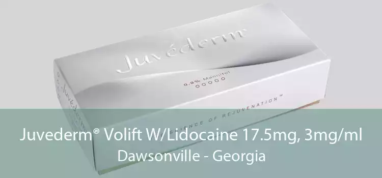Juvederm® Volift W/Lidocaine 17.5mg, 3mg/ml Dawsonville - Georgia