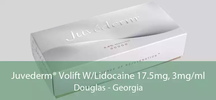 Juvederm® Volift W/Lidocaine 17.5mg, 3mg/ml Douglas - Georgia