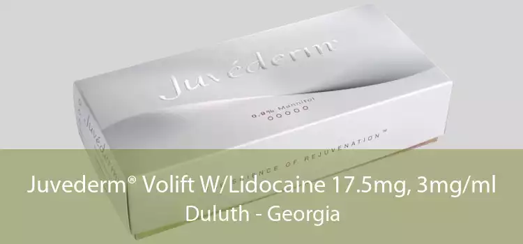 Juvederm® Volift W/Lidocaine 17.5mg, 3mg/ml Duluth - Georgia