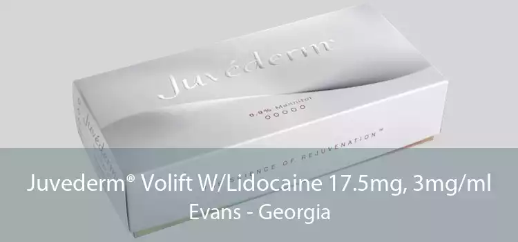 Juvederm® Volift W/Lidocaine 17.5mg, 3mg/ml Evans - Georgia