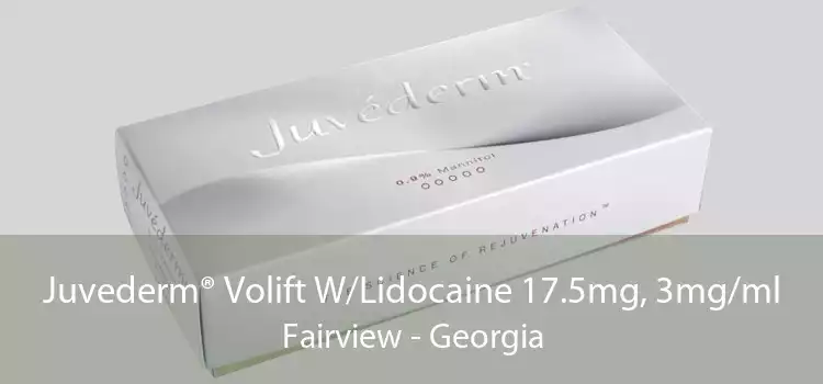 Juvederm® Volift W/Lidocaine 17.5mg, 3mg/ml Fairview - Georgia