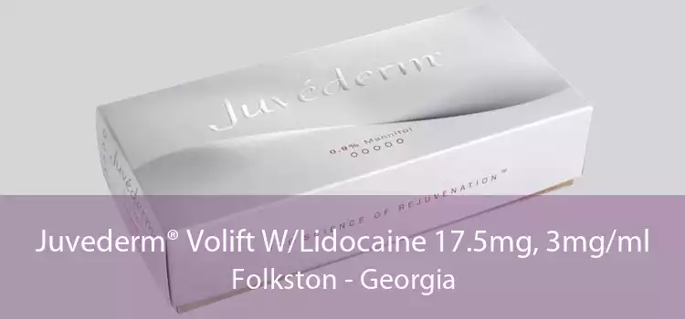 Juvederm® Volift W/Lidocaine 17.5mg, 3mg/ml Folkston - Georgia