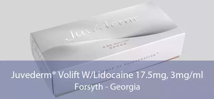 Juvederm® Volift W/Lidocaine 17.5mg, 3mg/ml Forsyth - Georgia